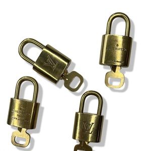 Louis Vuitton lock and key